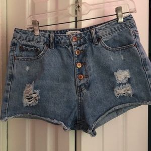 forever 21 jean shorts
